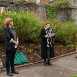 Ormston House Artist-in-Residence Mary Conroy has created a Hollywood Star for Constance Smith which was unveiled in The People Park Limerick on Thursday, October 9, 2025. Picture: Olena Oleksienko/ilovelimerick