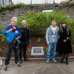 Ormston House Artist-in-Residence Mary Conroy has created a Hollywood Star for Constance Smith which was unveiled in The People Park Limerick on Thursday, October 9, 2025. Picture: Olena Oleksienko/ilovelimerick