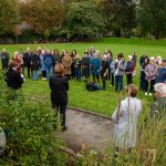 Ormston House Artist-in-Residence Mary Conroy has created a Hollywood Star for Constance Smith which was unveiled in The People Park Limerick on Thursday, October 9, 2025. Picture: Olena Oleksienko/ilovelimerick