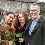 Ormston House Artist-in-Residence Mary Conroy has created a Hollywood Star for Constance Smith which was unveiled in The People Park Limerick on Thursday, October 9, 2025. Picture: Olena Oleksienko/ilovelimerick