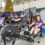 Therapist and experienced rower Kate Healy broke a 24 hour World Record Rowing record at Crescent Shopping Centre in aid of St Gabriel’s Foundation, November 29-30, 2024. Picture: Picture: Olena Oleksienko/ilovelimerick