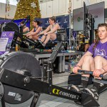 Therapist and experienced rower Kate Healy broke a 24 hour World Record Rowing record at Crescent Shopping Centre in aid of St Gabriel’s Foundation, November 29-30, 2024. Picture: Picture: Olena Oleksienko/ilovelimerick