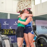 Therapist and experienced rower Kate Healy broke a 24 hour World Record Rowing record at Crescent Shopping Centre in aid of St Gabriel’s Foundation, November 29-30, 2024. Picture: Picture: Olena Oleksienko/ilovelimerick