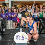 Therapist and experienced rower Kate Healy broke a 24 hour World Record Rowing record at Crescent Shopping Centre in aid of St Gabriel’s Foundation, November 29-30, 2024. Picture: Picture: Olena Oleksienko/ilovelimerick