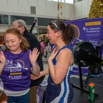 Therapist and experienced rower Kate Healy broke a 24 hour World Record Rowing record at Crescent Shopping Centre in aid of St Gabriel’s Foundation, November 29-30, 2024. Picture: Picture: Olena Oleksienko/ilovelimerick