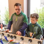 Regeneron staff of the Raheen-based company celebrated their 8th Day for Doing Good volunteer activation project. Limerick colleagues from the company’s IOPS manufacturing facility pictured here refurbishing the premises of Down Syndrome Limerick in Castletroy. Pictured: Olena Oleksienko/ilovelimerick