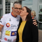 The inaugural ‘Great Dalata Cycle 2018’ in aid of CMRF Crumlin saw a number of Dalata Hotel Group employees cycle over 1,100km throughout the island of Ireland, is part of Dalata’s wider charity initiative Dalata Digs Deep. Pictured are Joe Quinn, Clayton Hotels Operations Manager and Valerie O'Neill, General Manager Maldron Hotel. Picture: Richard Lynch/ilovelimerick.