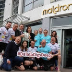 The inaugural ‘Great Dalata Cycle 2018’ in aid of CMRF Crumlin saw a number of Dalata Hotel Group employees cycle over 1,100km throughout the island of Ireland, is part of Dalata’s wider charity initiative Dalata Digs Deep. The cyclists arrived at the Maldron Hotel where the McCarthy Cup was was waiting to greet them. Pictured holding the cup are James Collins, Mayor of the City and County of Limerick and Valerie O'Neill, General Manager Maldron Hotel with Joe Quinn, Clayton Hotels Operations Manager (second left back row), Sinead O'Toole, HR Manager Dalata Hotel Group (back far right) and Cllr Jerry O Dea (front far right) with Club Vitae Maldron staff (in blue) and the Dalata cyclists (in white). Picture: Richard Lynch/ilovelimerick.