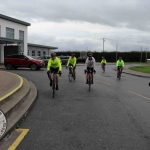 The inaugural ‘Great Dalata Cycle 2018’ in aid of CMRF Crumlin saw a number of Dalata Hotel Group employees cycle over 1,100km throughout the island of Ireland, is part of Dalata’s wider charity initiative Dalata Digs Deep. Pictured is the cyclists arrival at the Maldron Hotel Limerick. Picture: Richard Lynch/ilovelimerick.