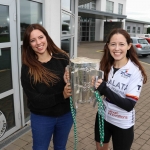 The inaugural ‘Great Dalata Cycle 2018’ in aid of CMRF Crumlin saw a number of Dalata Hotel Group employees cycle over 1,100km throughout the island of Ireland, is part of Dalata’s wider charity initiative Dalata Digs Deep. The cyclists arrived at the Maldron Hotel where the McCarthy Cup was was waiting to greet them. Picture: Richard Lynch/ilovelimerick.