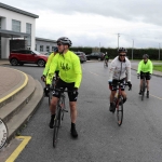 The inaugural ‘Great Dalata Cycle 2018’ in aid of CMRF Crumlin saw a number of Dalata Hotel Group employees cycle over 1,100km throughout the island of Ireland, is part of Dalata’s wider charity initiative Dalata Digs Deep. Pictured is the cyclists arrival at the Maldron Hotel Limerick. Picture: Richard Lynch/ilovelimerick.