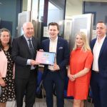 Pictured at the launch of the DEASP Limerick Autism Initiative in the Intreo Centre on Dominic Street are Kay Broderick, DEASP Limerick supervisor, Jim Lynch, DEASP Division Manager, Adam Harris, CEO of AsIAm, Denise Houlihan, DEASP event organiser and Neil Hoefig, DEASP Limerick. Picture: Conor Owens/ilovelimerick.