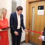 Pictured at the launch of the DEASP Limerick Autism Initiative in the Intreo Centre on Dominic Street is Adam Harris, CEO of AsIAm cutting the ribbon. Picture: Conor Owens/ilovelimerick.