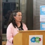 Speaking at the launch of the DEASP Limerick Autism Initiative in the Intreo Centre on Dominic Street was Kay Broderick, DEASP supervisor. Picture: Conor Owens/ilovelimerick.