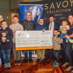 Sean Kelly Three Counties Cycle for Down Syndrome Limerick check presentation at the Savoy Hotel took p;ace February 15, 2024. Picture: Olena Oleksienko/ilovelimerick