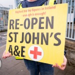 Mid-West Hospital Campaign ‘Drive to Save Lives’ highlights the ongoing health crisis in the region. A convoy of vehicles set off on Saturday, April 13 from Ennis, Nenagh, and Limerick city to mark the 15th anniversary of the closure of the region’s three A&Es. Picture: Adriana Trevizan/ilovelimerick