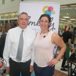 Clem Guerin, manager of Castletroy Town Centre and Emma Cross Ryan, Embody Fitness at the Embody Fitness Family Fun Event in Castletory Town Centre in aid of the Neonatal Unit in the University  Maternity Hospital Limerick on August 28, 2018. Pictures: Baoyan Zhang/ilovelimerick