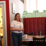 Speaking at the Ruby Sundays cafe for the EmployAbility Limerick's 'Time to Talk' day is Ursula Mackenzie, EmployAbility Limerick. Picture: Conor Owens/ilovelimerick.