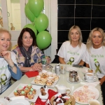 Pictured at the Ruby Sundays cafe for the EmployAbility Limerick's 'Time to Talk' day are employees of EmployAbility Aine Shanahan, Ellen McQuillan, Michelle Barrett and Anne Buckley. Picture: Conor Owens/ilovelimerick.