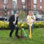 EmployAbility Limerick planted a Tree for Hope in People's Park alongside Dr. Eddie Murphy. Picture: Orla McLaughlin/ilovelimerick.