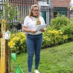 EmployAbility Limerick planted a Tree for Hope in People's Park alongside Dr. Eddie Murphy. Picture: Orla McLaughlin/ilovelimerick.