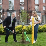 EmployAbility Limerick planted a Tree for Hope in People's Park alongside Dr. Eddie Murphy. Picture: Orla McLaughlin/ilovelimerick.