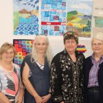 Pictured at the Limerick School of Art & Design for the EQA Patchwork and Quilting Exhibition are members of the MidWest Irish Patchwork Society Ellen McNamara, Paula Rafferty, international representitive, Kate Hennessy and Les Stanley. Picture: Conor Owens/ilovelimerick.