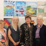 Pictured at the Limerick School of Art & Design for the EQA Patchwork and Quilting Exhibition are members of the MidWest Irish Patchwork Society Ellen McNamara, Paula Rafferty, international representitive, Kate Hennessy and Les Stanley. Picture: Conor Owens/ilovelimerick.