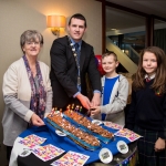 22.11.2016 REPRO FREE Christmas has come early for two Limerick students after they were named overall winners of the 2016 Limerick City Fairtrade Christmas Card Competition at a ceremony in The Savoy Hotel. Pictured at the ceremony were, Sr. Delia O'Connor, Fair-trade, Deputy Mayor Cllr. Frankie Daly, fifth class pupil Paul Reddan from Corpus Christi Primary School in Moyross and Jessica Griffin, a first year student at John the Baptist Community School in Hospital. Picture: Alan Place