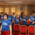 Pictured at the Firewalk for Lola event in aid of ACT for Meningitis at the Greenhills Hotel. Picture: Orla McLaughlin/ilovelimerick.