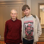 Pictured are Paul and David Russell, Rosbrien, at the Firewalk for Lola event in aid of ACT for Meningitis at the Greenhills Hotel. Picture: Orla McLaughlin/ilovelimerick.