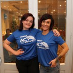 Pictured are Leah and Ruth Melling, Corbally, at the Firewalk for Lola event in aid of ACT for Meningitis at the Greenhills Hotel. Picture: Orla McLaughlin/ilovelimerick.