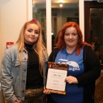 Pictured are Isobel and Rebecca Hayes, Patrickswell, at the Firewalk for Lola event in aid of ACT for Meningitis at the Greenhills Hotel. Picture: Orla McLaughlin/ilovelimerick.