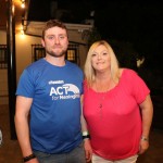 Pictured are Jonathan Gaynor, Clareview, and Sarah Kelly, Clonlara, at the Firewalk for Lola event in aid of ACT for Meningitis at the Greenhills Hotel. Picture: Orla McLaughlin/ilovelimerick.