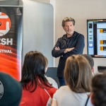 Limerick’s Fresh Film celebrated three decades of showcasing Irish film talent, hosting a weeklong series of national events, screenings, workshops, panels. As part of the Fresh 30 celebrations at ENGINE, Limerick on March 28, 2026, the Youth Cinema Network (YCN) Conference brought over 40 delegates from 13 countries to Limerick and FResh held a master class with director David Gleeson. Picture: Olena Oleksienko/ilovelimerick
