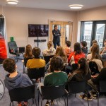 Limerick’s Fresh Film celebrated three decades of showcasing Irish film talent, hosting a weeklong series of national events, screenings, workshops, panels. As part of the Fresh 30 celebrations at ENGINE, Limerick on March 28, 2026, the Youth Cinema Network (YCN) Conference brought over 40 delegates from 13 countries to Limerick and FResh held a master class with director David Gleeson. Picture: Olena Oleksienko/ilovelimerick