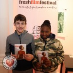 Sean Byrnes, Thomondgate and Kenny Larinde, Annacotty pictured at the Belltable for the Limerick Heats of Irelands Young Filmmaker of the Year 2020. Picture: Anthony Sheehan/ilovelimerick