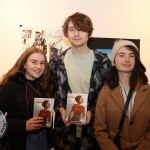 Alisa Kolganova, Castletroy, Seth Collins, Castletroy and Emilia Ziolek, Castletroy pictured at the Belltable for the Limerick Heats of Irelands Young Filmmaker of the Year 2020. Picture: Anthony Sheehan/ilovelimerick