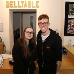 Ceri O Toole, Raheen and Cathal Frawley, Ahane pictured at the Belltable for the Limerick Heats of Irelands Young Filmmaker of the Year 2020. Picture: Anthony Sheehan/ilovelimerick