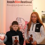 Mark Curtin, Carew Park and Kayla Howard, Garryowen pictured at the Belltable for the Limerick Munster Heats of Irelands Young Filmmaker of the Year 2020. Picture: Beth Pym/ilovelimerick