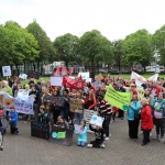 Pictured at the Limerick Fridays for Future strike in Arthurs Key Park as part of the Global Strike for Climate. Picture: Orla McLaughlin/ilovelimerick.