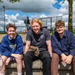 The FTD Brothers came to Arthurs Quay Park Limerick on Saturday, May 16 as part of 33 marathons in 33 days. Limerick Dementia Social club came to meet the brothers and cheer them on. Picture: Olena Oleksienko/ilovelimerick