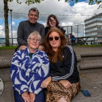 The FTD Brothers came to Arthurs Quay Park Limerick on Saturday, May 16 as part of 33 marathons in 33 days. Limerick Dementia Social club came to meet the brothers and cheer them on. Picture: Olena Oleksienko/ilovelimerick