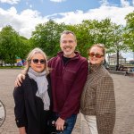The FTD Brothers came to Arthurs Quay Park Limerick on Saturday, May 16 as part of 33 marathons in 33 days. Limerick Dementia Social club came to meet the brothers and cheer them on. Picture: Olena Oleksienko/ilovelimerick