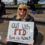 The FTD Brothers came to Arthurs Quay Park Limerick on Saturday, May 16 as part of 33 marathons in 33 days. Limerick Dementia Social club came to meet the brothers and cheer them on. Picture: Olena Oleksienko/ilovelimerick