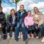 The FTD Brothers came to Arthurs Quay Park Limerick on Saturday, May 16 as part of 33 marathons in 33 days. Limerick Dementia Social club came to meet the brothers and cheer them on. Picture: Olena Oleksienko/ilovelimerick
