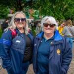 The FTD Brothers came to Arthurs Quay Park Limerick on Saturday, May 16 as part of 33 marathons in 33 days. Limerick Dementia Social club came to meet the brothers and cheer them on. Picture: Olena Oleksienko/ilovelimerick