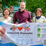 The FTD Brothers came to Arthurs Quay Park Limerick on Saturday, May 16 as part of 33 marathons in 33 days. Limerick Dementia Social club came to meet the brothers and cheer them on. Picture: Olena Oleksienko/ilovelimerick