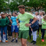 The FTD Brothers came to Arthurs Quay Park Limerick on Saturday, May 16 as part of 33 marathons in 33 days. Limerick Dementia Social club came to meet the brothers and cheer them on. Picture: Olena Oleksienko/ilovelimerick