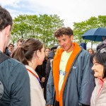 The FTD Brothers came to Arthurs Quay Park Limerick on Saturday, May 16 as part of 33 marathons in 33 days. Limerick Dementia Social club came to meet the brothers and cheer them on. Picture: Olena Oleksienko/ilovelimerick